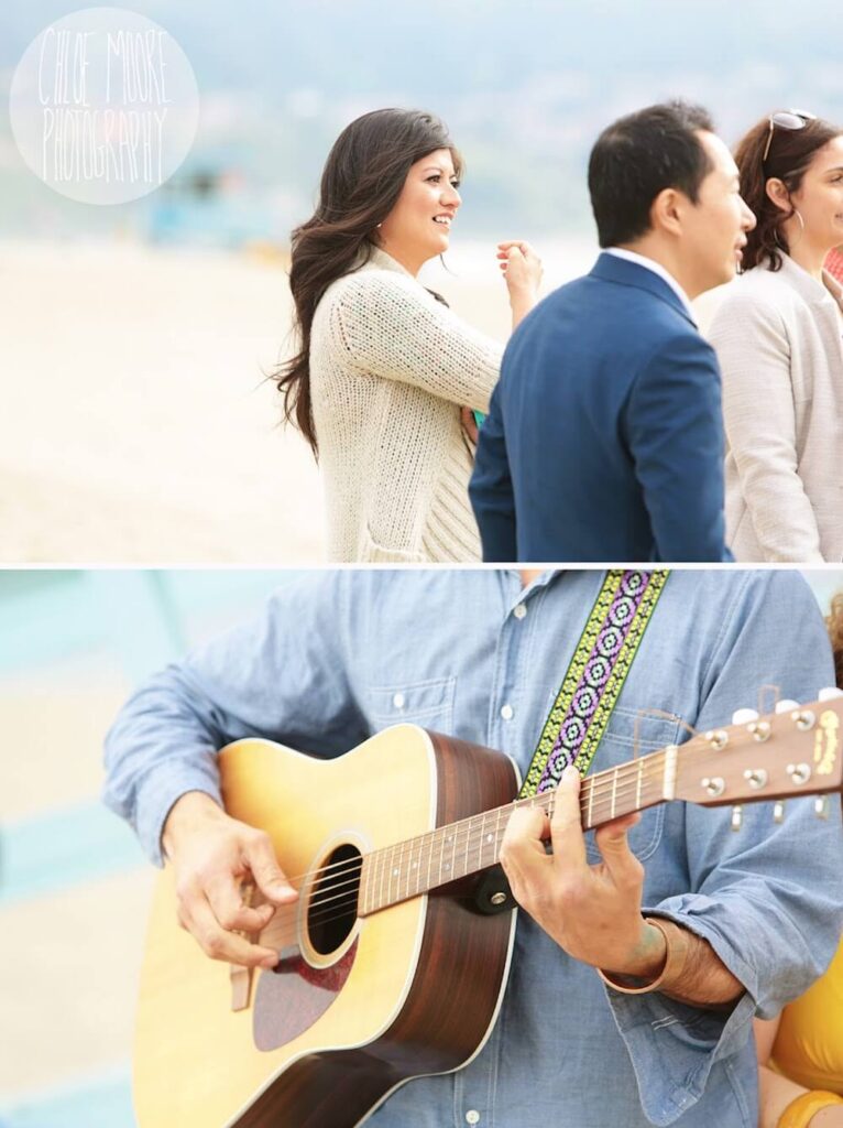 live music beach proposal