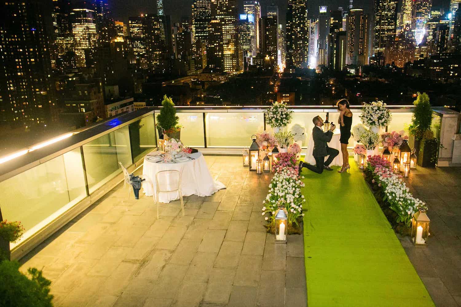 nighttime proposal idea NYC